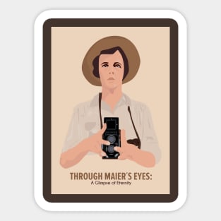 Vivian Maier - Through Maier's Eyes: Eternal Perspectives Sticker